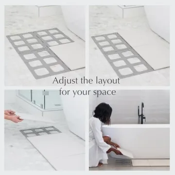 Dorai Large Quick-Drying Bath Mat with Customizable Design