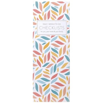 Organize with the Undated Planner To Do Checklist Notebook