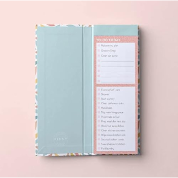 Organize with the Undated Planner To Do Checklist Notebook
