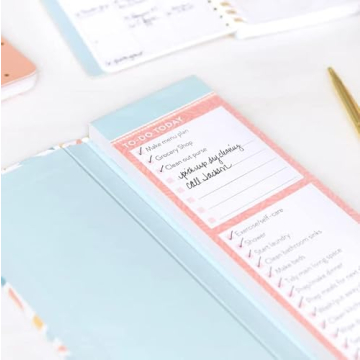 Organize with the Undated Planner To Do Checklist Notebook