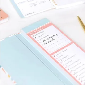 Organize with the Undated Planner To Do Checklist Notebook
