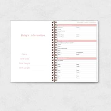 Baby's Daily Log Book - Newborn Care Planner and Journal