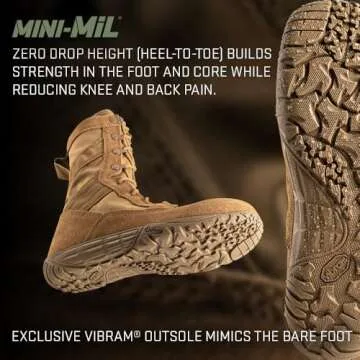 Lightweight Tactical Research Mini-Mil Boots for Men