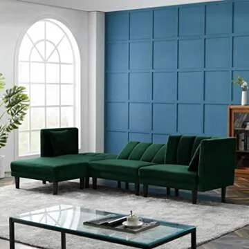 ViolaDresses Reversible Sofa Sleeper with Pillows