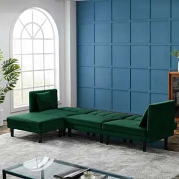 ViolaDresses Reversible Sofa Sleeper with Pillows