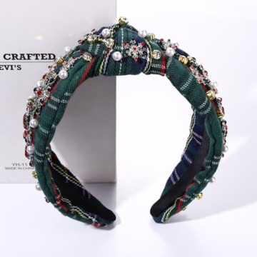 MOLOCH Christmas Headband for Women - Festive Holiday Accessory