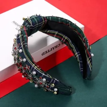 MOLOCH Christmas Headband for Women - Festive Holiday Accessory
