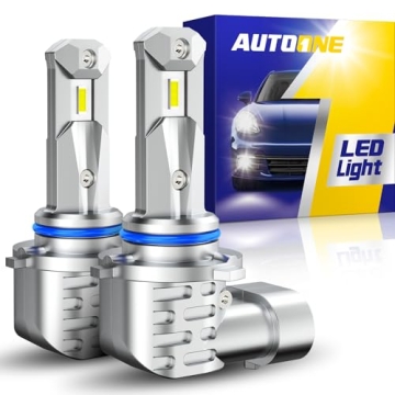AUTOONE HB3 LED Fog Bulbs - 16000 Lumens & 6000K White