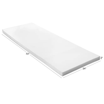 Milliard Upholstery Foam for Chairs and Cushions 2x24x72