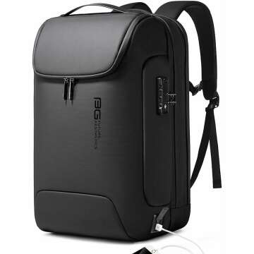 Anti-Theft Waterproof Business Backpack with USB Port