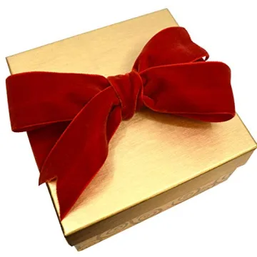 Morex Viviana Velvet Ribbon - 1.5 inch, 20 Yards, Red