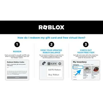 Roblox Digital Gift Card - 11,000 Robux with Virtual Item Included