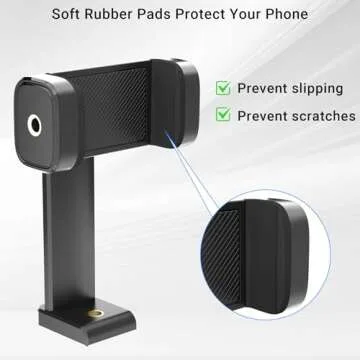 Voinap Phone Mount with Cold Shoe & 360° Rotation