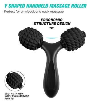 Odoland 5-in-1 Foam Roller Kit for Pain Relief & Recovery