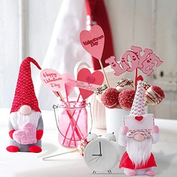 ROGENA Valentine Gnomes - Cute Holiday Decor