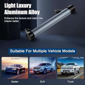 MQTOUR Car Trash Can,Roller Type Trash Can,Hanging Car Garbage Can for Back Seat,with 40 Attached Garbage Bags,Leakproof/Waterproof Portable Car Accessories(Gray)