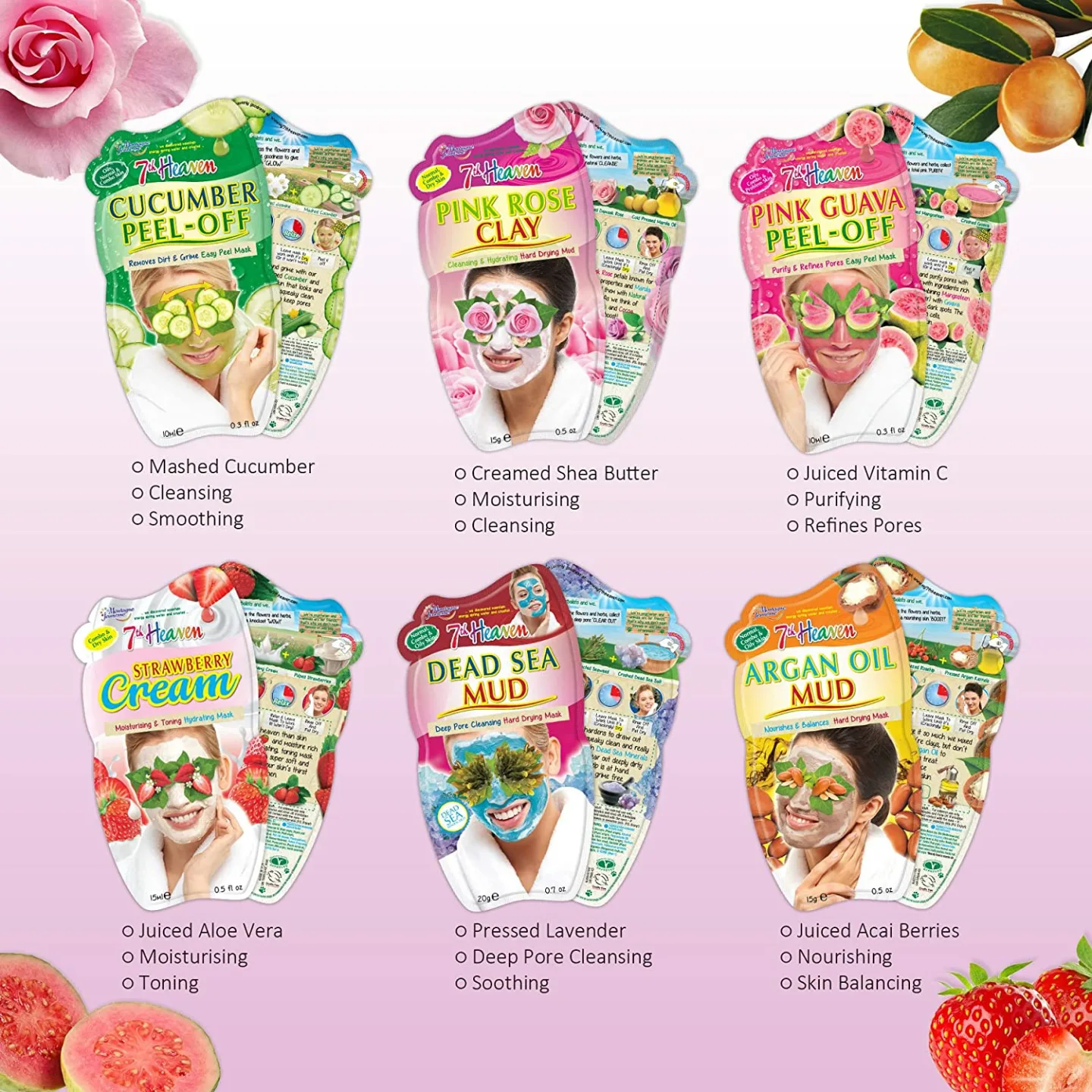 7th Heaven Pamper Hamper Skincare Gift Set