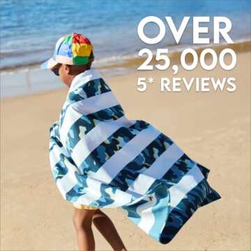 Dock & Bay Quick Drying Eco Towel for Beach and Gym