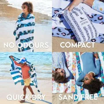 Dock & Bay Quick Drying Eco Towel for Beach and Gym