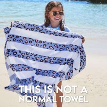 Dock & Bay Quick Drying Eco Towel for Beach and Gym