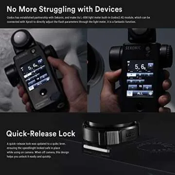 Godox XProII-C Wireless Flash Trigger for Canon Cameras