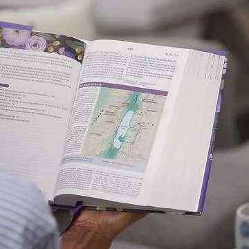 KJV, The Woman's Study Bible, Hardcover, Red Letter, Full-Color Edition, Comfort Print: Receiving God's Truth for Balance, Hope, and Transformation