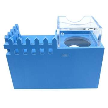 Alfie Pet - Joel WPC Hideout for Mouse, Chinchilla, Rat, Gerbil and Dwarf Hamster - Color: Blue