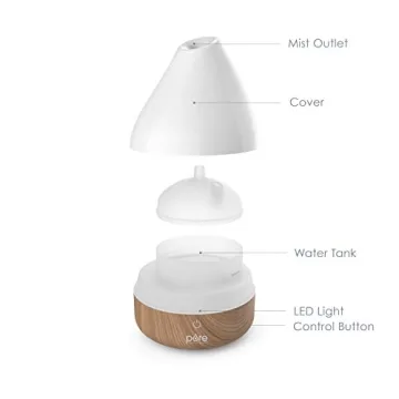 Pure Enrichment 3-in-1 Ultrasonic Diffuser and Humidifier