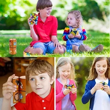 Educational 3 Themes Magic Cube Set for Kids and Adults