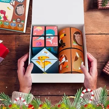 Educational 3 Themes Magic Cube Set for Kids and Adults