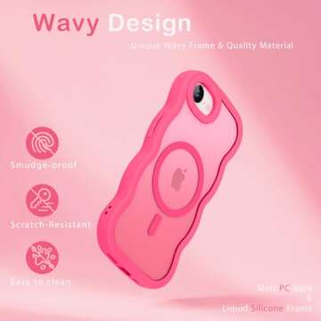Stylish Amzfield Magnetic Case for iPhone 16e Women Girls