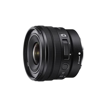 Compact Sony E PZ 10-20mm F4 G Zoom Lens for All