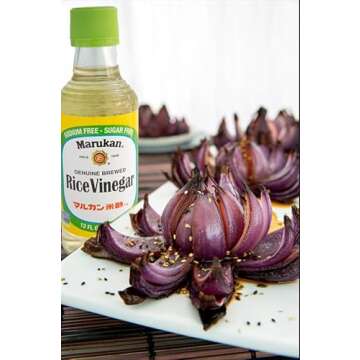 Marukan Seasoned Gourmet Rice Vinegar, 12 Ounce Glass Bottle (Pack of 1)