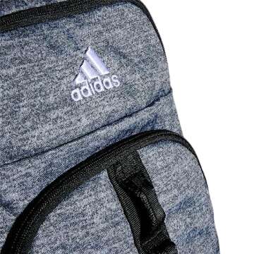 adidas Prime Backpack, Jersey Onix Grey/Black/White, One Size