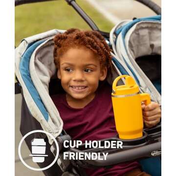 Hydrapeak 18 oz Kids Voyager Tumbler with Handle