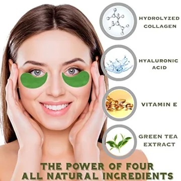 Revitalize Tired Eyes with Suprance Green Tea Matcha Mask