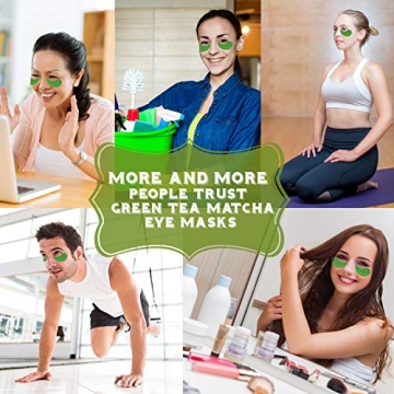 Revitalize Tired Eyes with Suprance Green Tea Matcha Mask