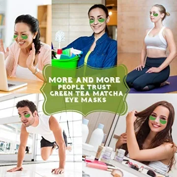 Revitalize Tired Eyes with Suprance Green Tea Matcha Mask