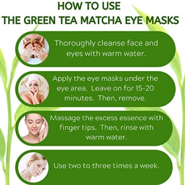 Revitalize Tired Eyes with Suprance Green Tea Matcha Mask