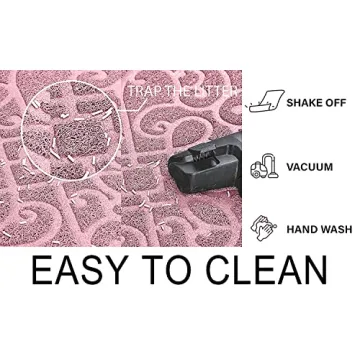 PetLike Cat Litter Mat - Durable, Waterproof, & Easy to Clean