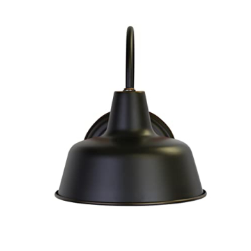 Modern Farmhouse Mason Barn Light - Easy to Install 8 Inch