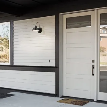 Modern Farmhouse Mason Barn Light - Easy to Install 8 Inch