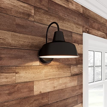 Modern Farmhouse Mason Barn Light - Easy to Install 8 Inch