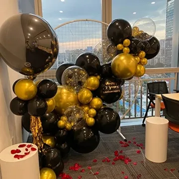 Elegant 100pcs Metallic Gold Balloons for All Celebrations