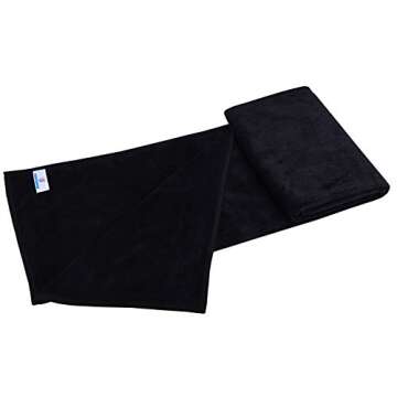 HOPESHIN Gyms Yoga Towels Sweat Fitness Exercise Microfiber Workout Towels Absorbent Gym Towels for Men & Women Sports Towels Soft Fast Drying 3 Pack, 16inchX32inch