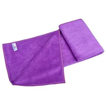 HOPESHIN Gyms Yoga Towels Sweat Fitness Exercise Microfiber Workout Towels Absorbent Gym Towels for Men & Women Sports Towels Soft Fast Drying 3 Pack, 16inchX32inch