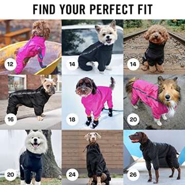 Canada Pooch Dog Slush Suit for Rain and Snow