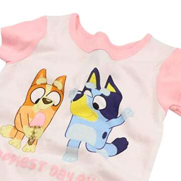 Bluey 4-Piece Pajama Set for Kids - Snug Fit Comfort