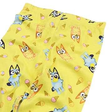 Bluey 4-Piece Pajama Set for Kids - Snug Fit Comfort