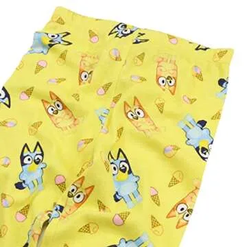 Bluey 4-Piece Pajama Set for Kids - Snug Fit Comfort